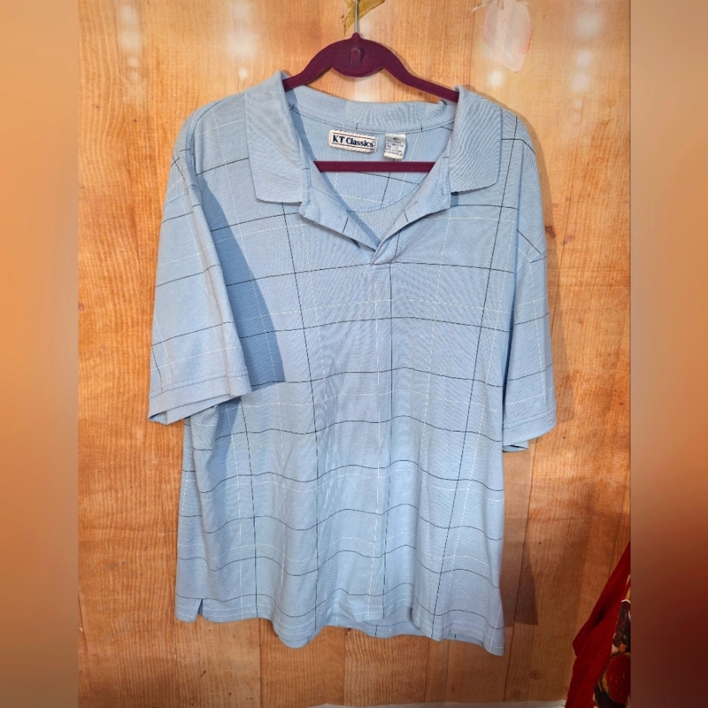 Classic Blue Polo Shirt Premium Comfort